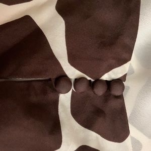 Striking Silk Giraffe Print Halter-Neck Dress Sz 8